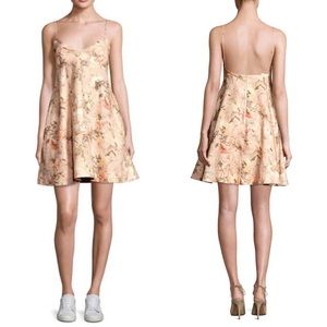 ZIMMERMANN Flared Floral Bowerbird Linen Sun Dress Size 1